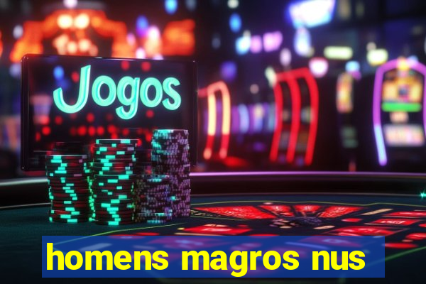 homens magros nus